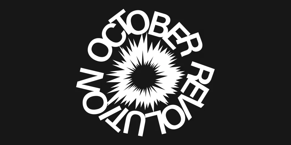 logo for The October Revolution 2019 festival